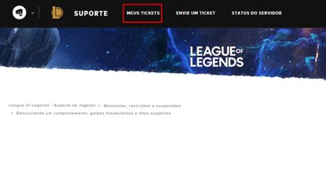 enviar un ticket a riot.